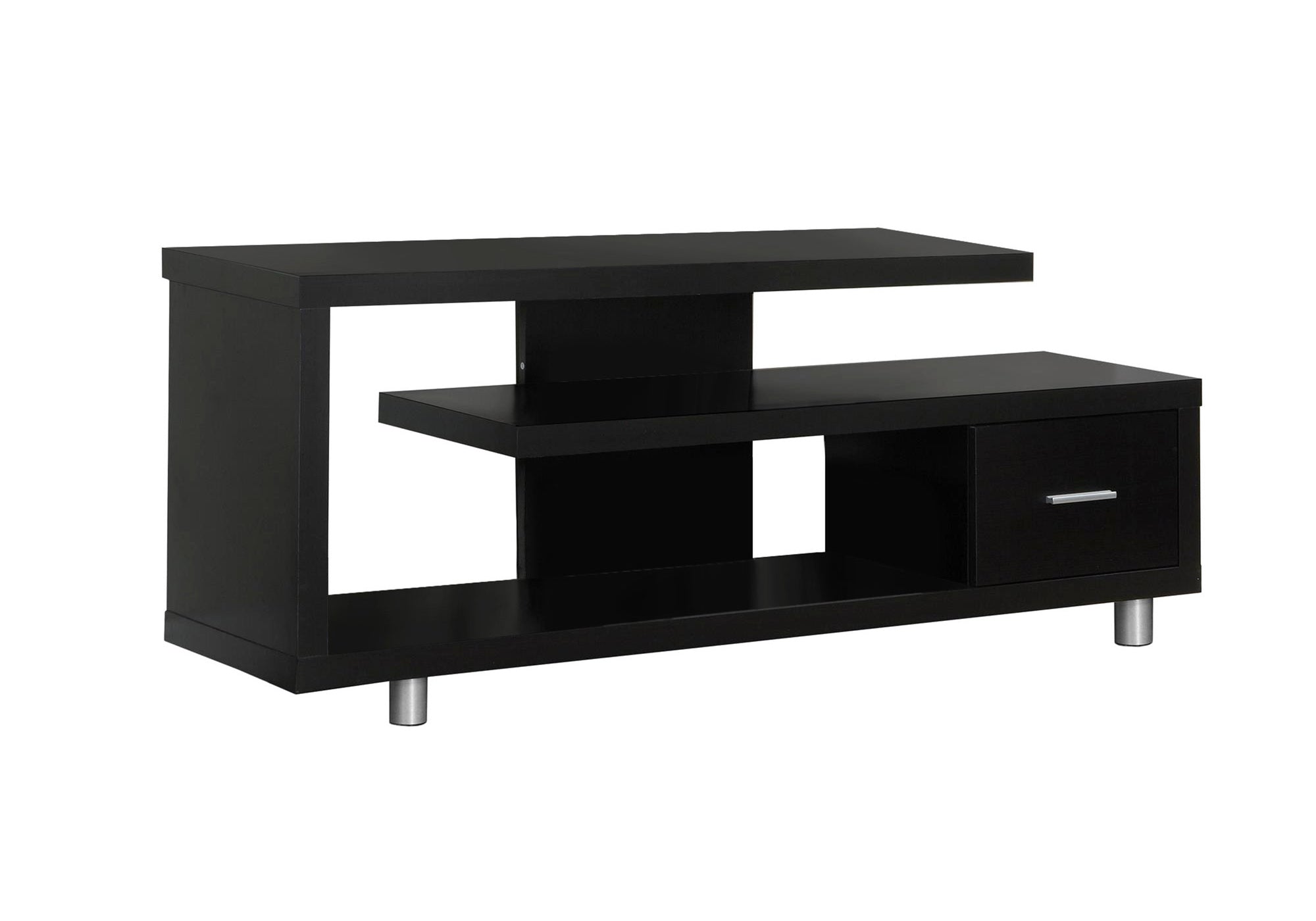 TV STAND - 60""L / ESPRESSO WITH 1 DRAWER