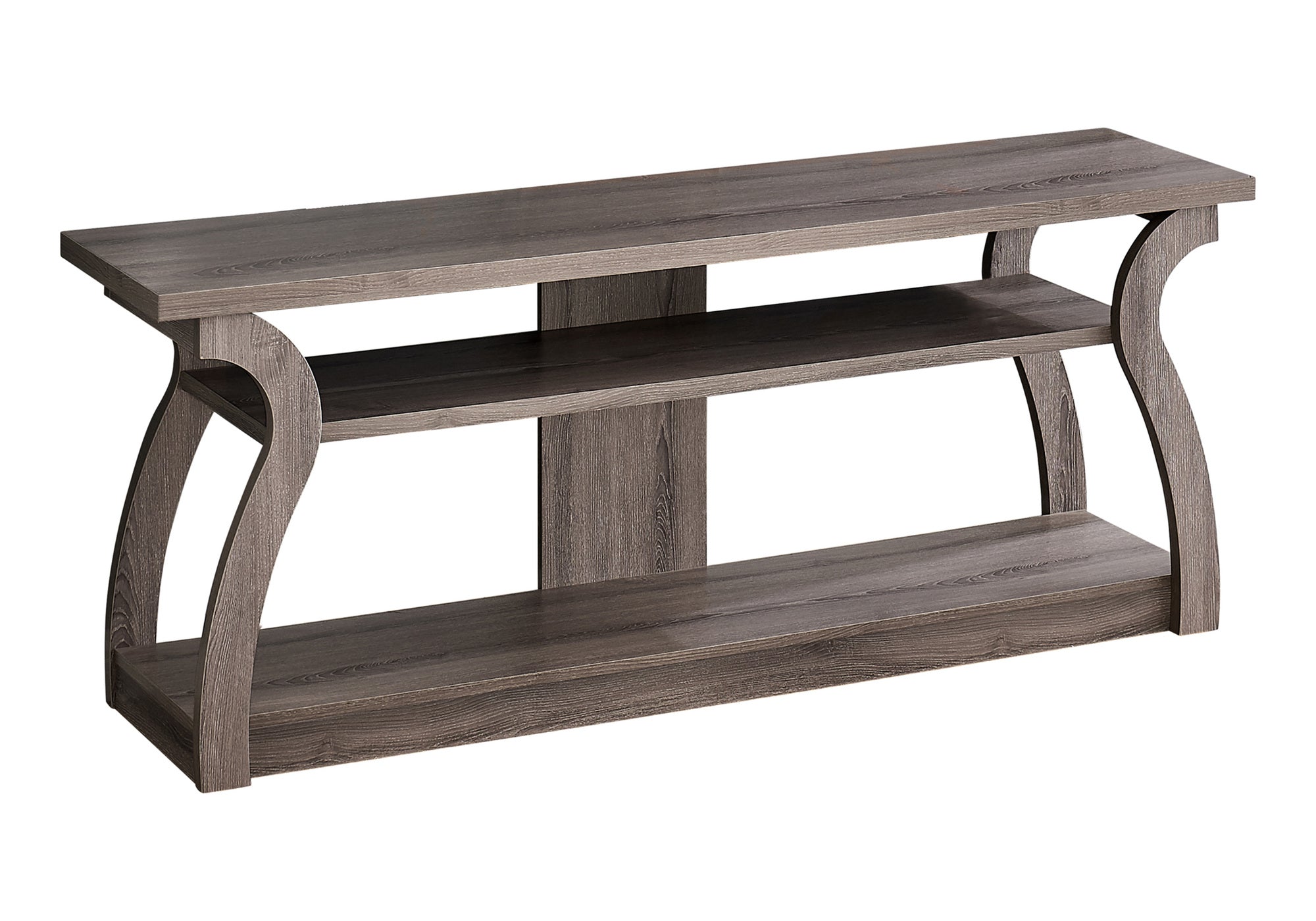 TV STAND - 60""L / DARK TAUPE