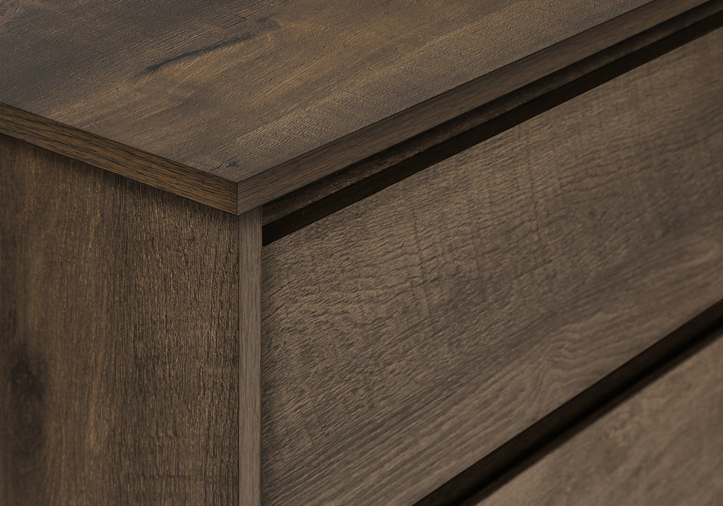 TV STAND - 72""L / DARK BROWN WOOD-LOOK WITH STORAGE