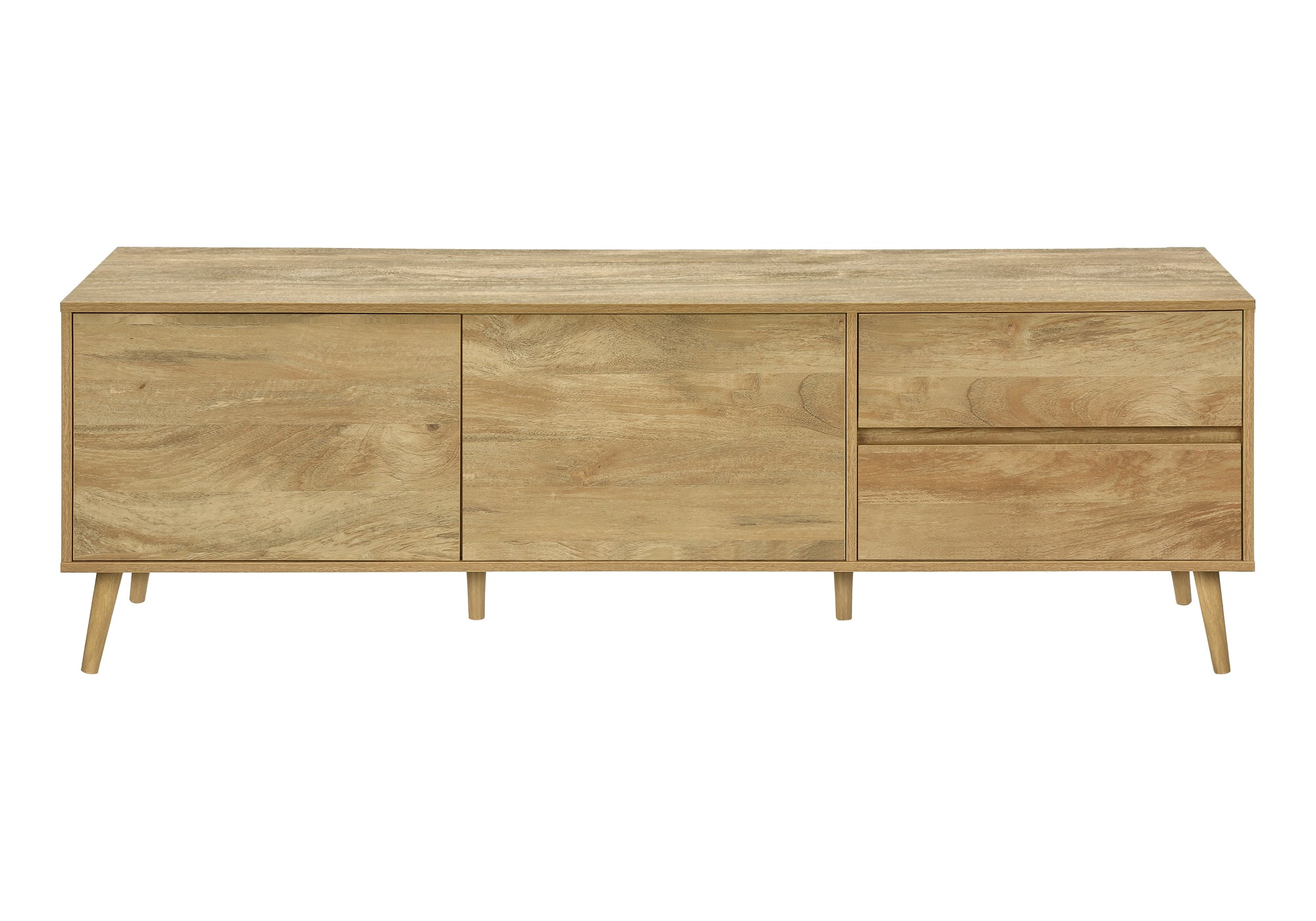 TV STAND - 72""L / WALNUT WITH STORAGE