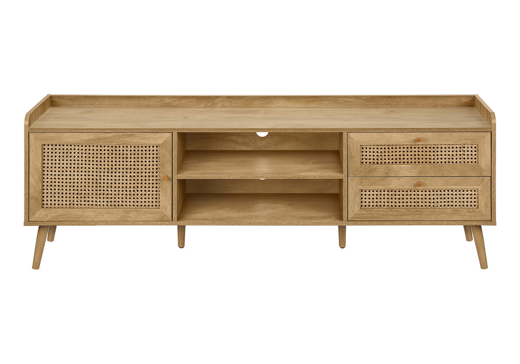 TV STAND - 72""L / WALNUT WITH STORAGE