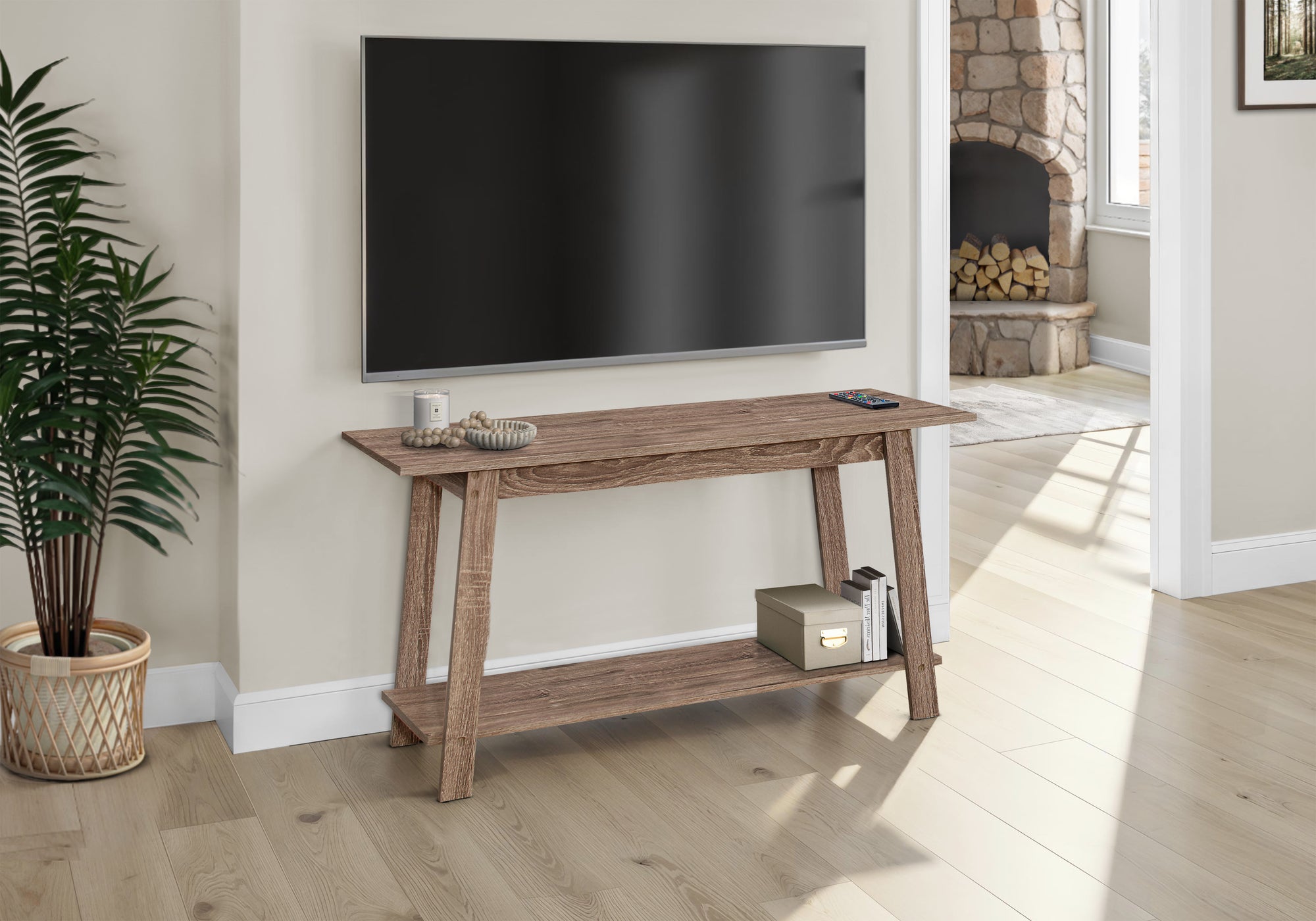 TV STAND - 42""L / DARK TAUPE