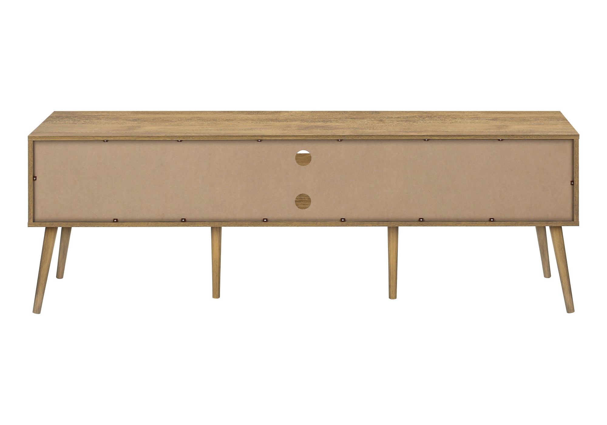 TV STAND - 72""L / WALNUT WITH 2 DOORS