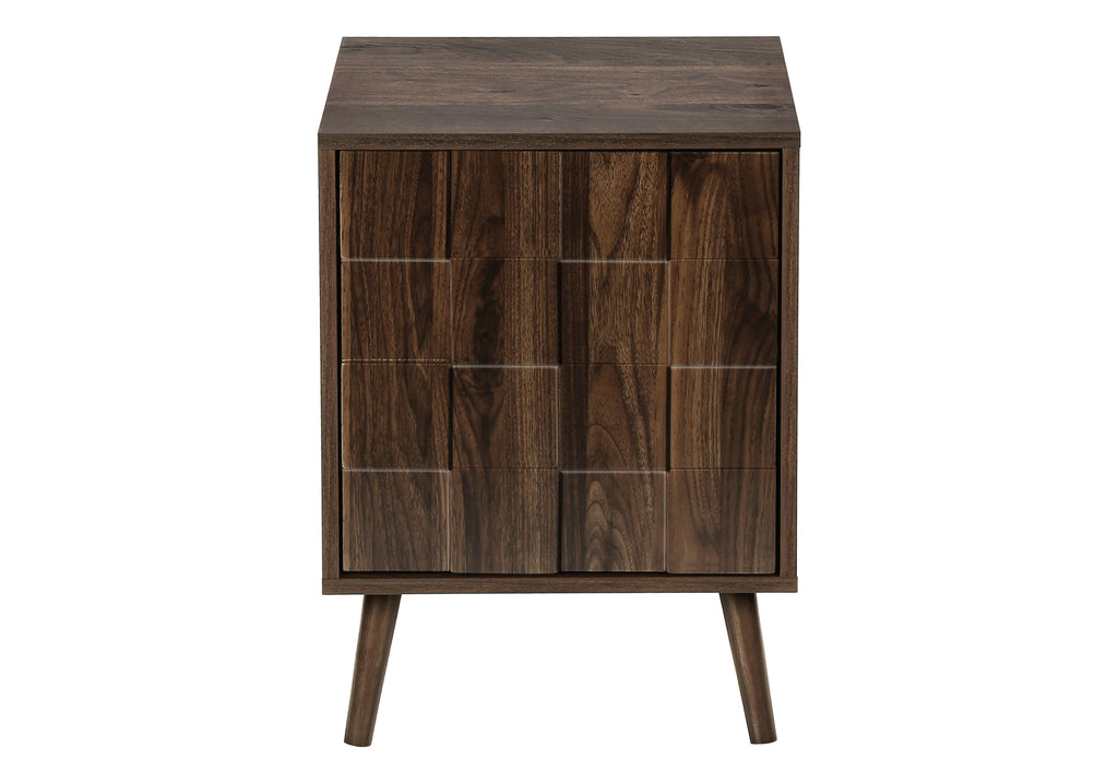 ACCENT TABLE - 23""H / DARK WALNUT END TABLE