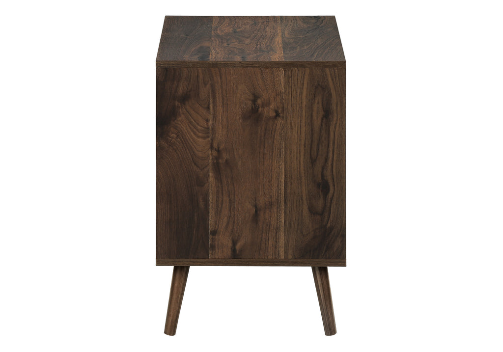 ACCENT TABLE - 23""H / DARK WALNUT END TABLE