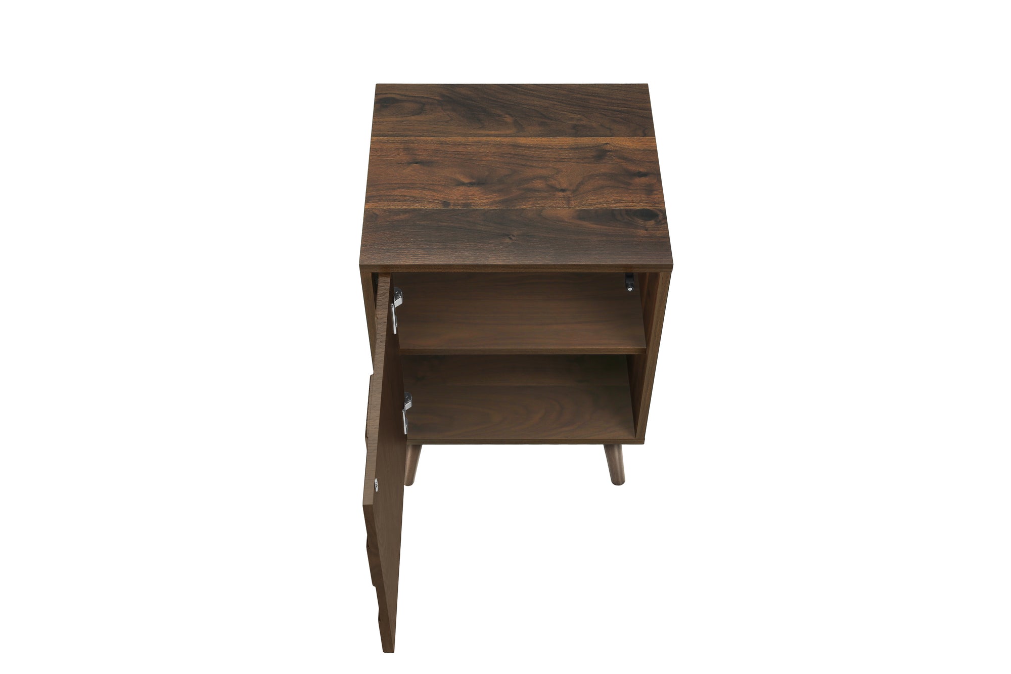 ACCENT TABLE - 23""H / DARK WALNUT END TABLE