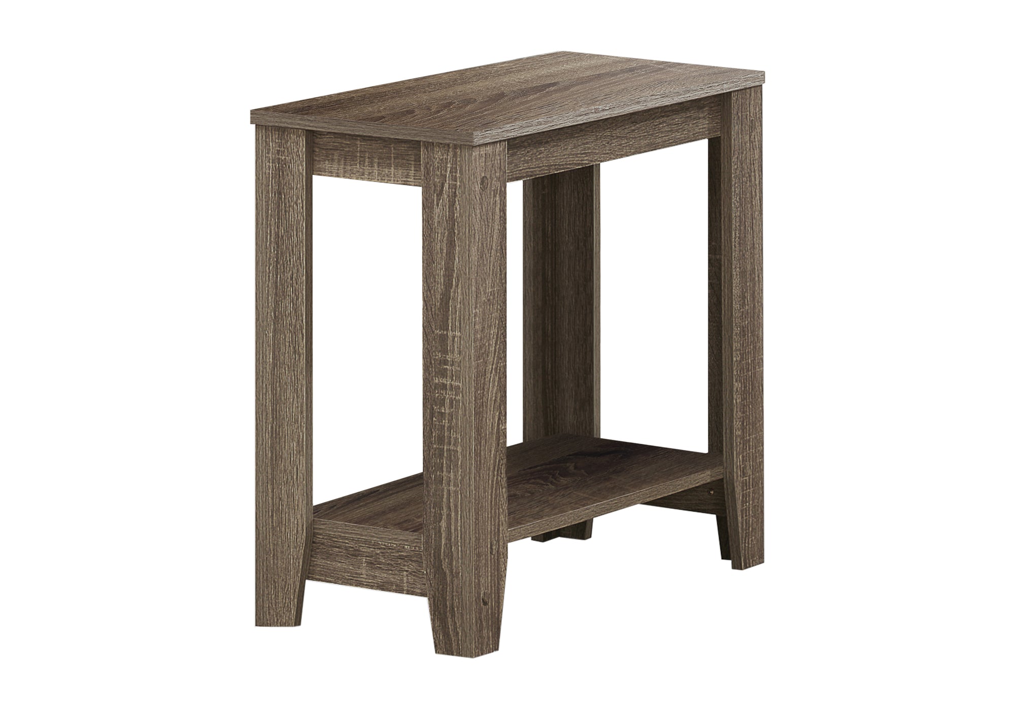 ACCENT TABLE - DARK TAUPE