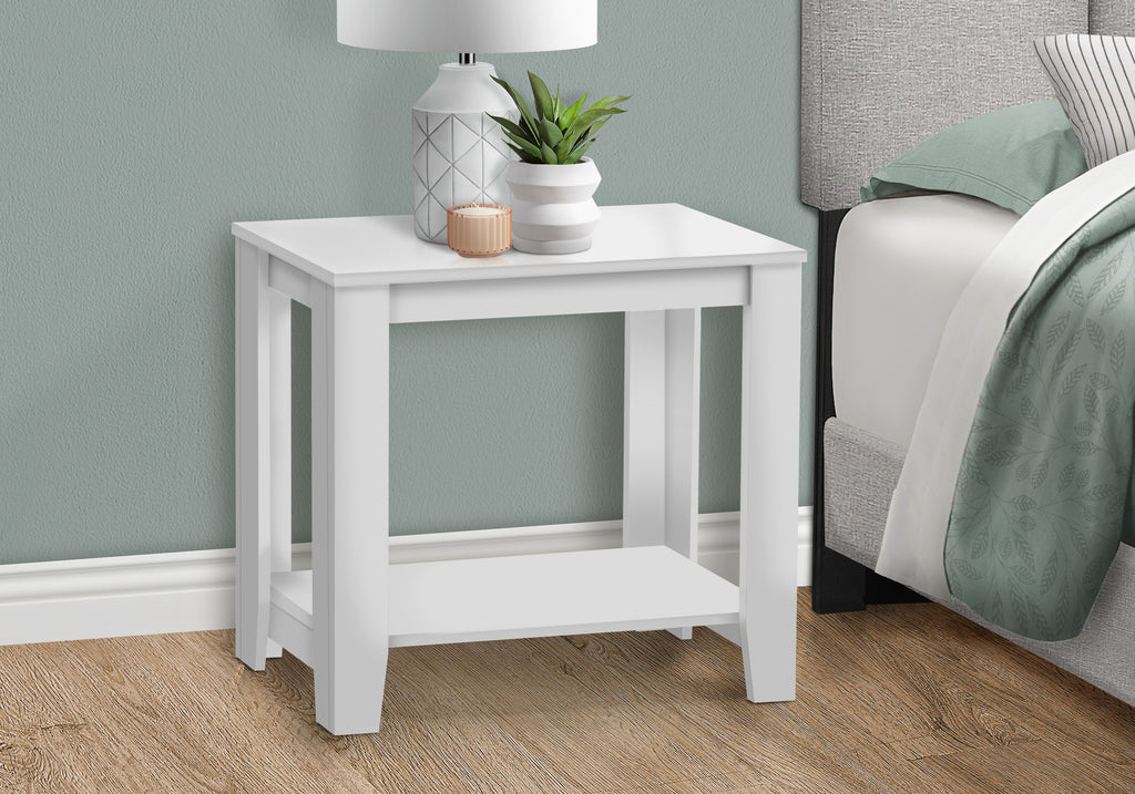ACCENT TABLE - WHITE