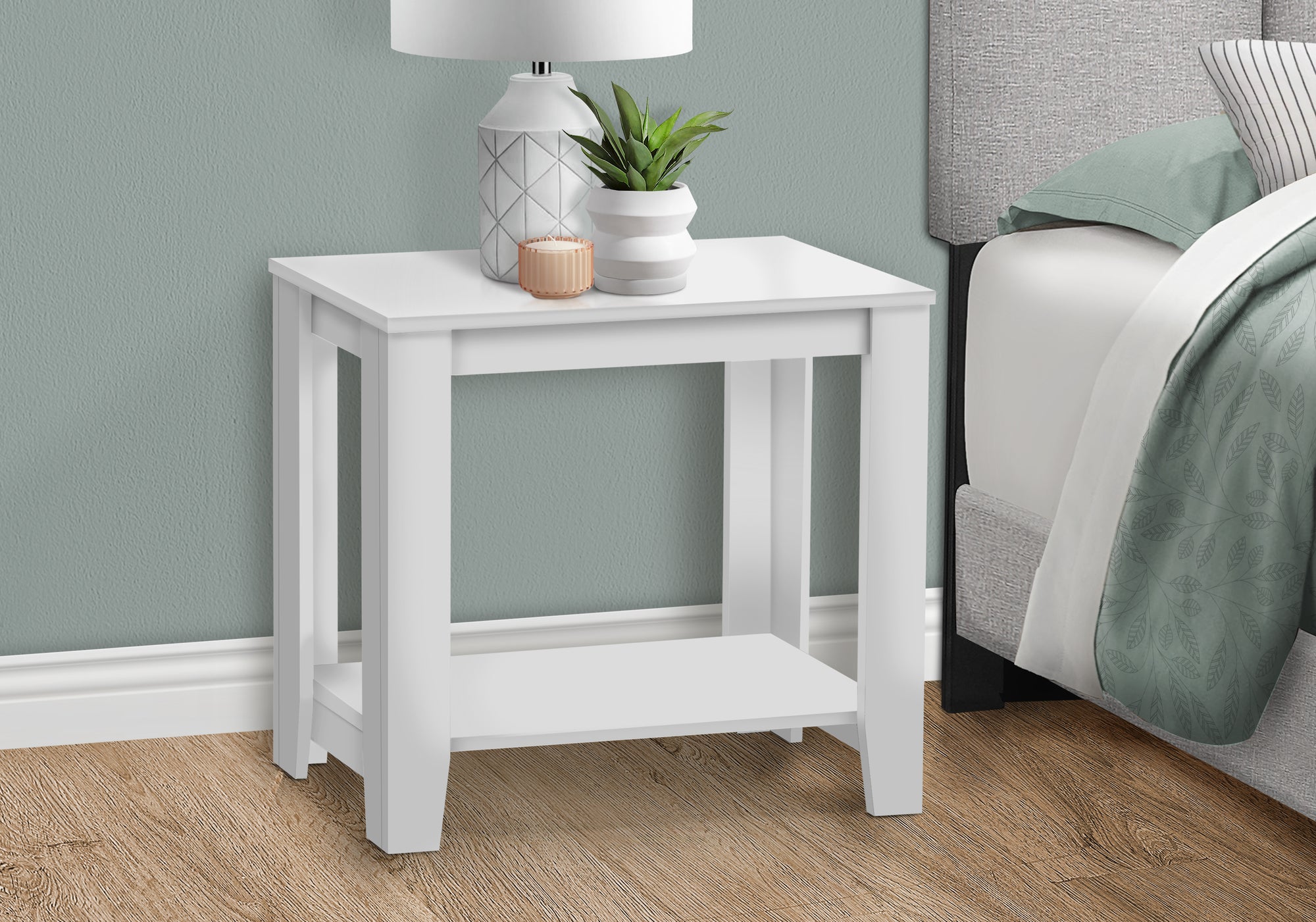 ACCENT TABLE - WHITE