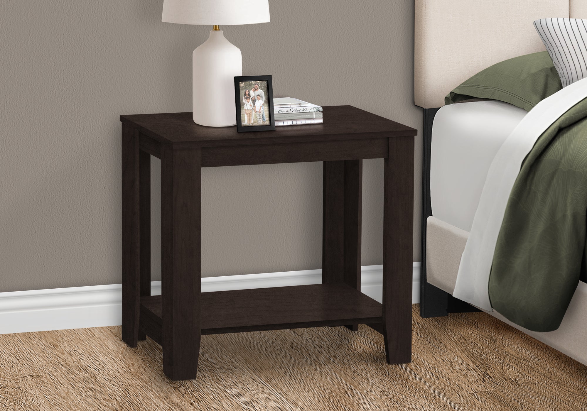 ACCENT TABLE - ESPRESSO