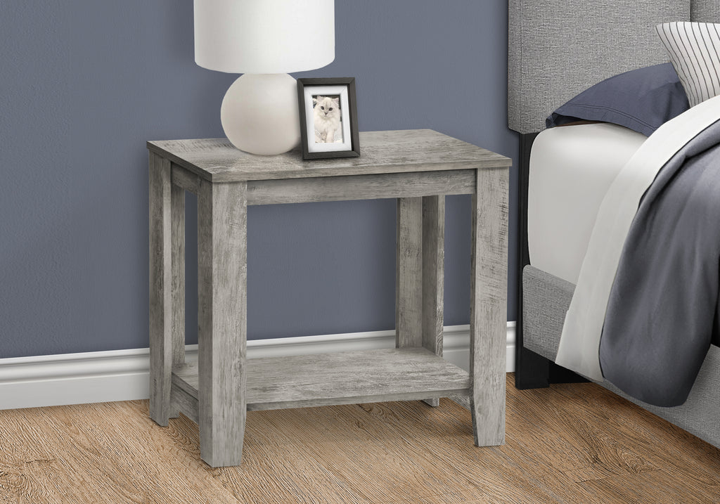 ACCENT TABLE - 22""H / INDUSTRIAL GREY