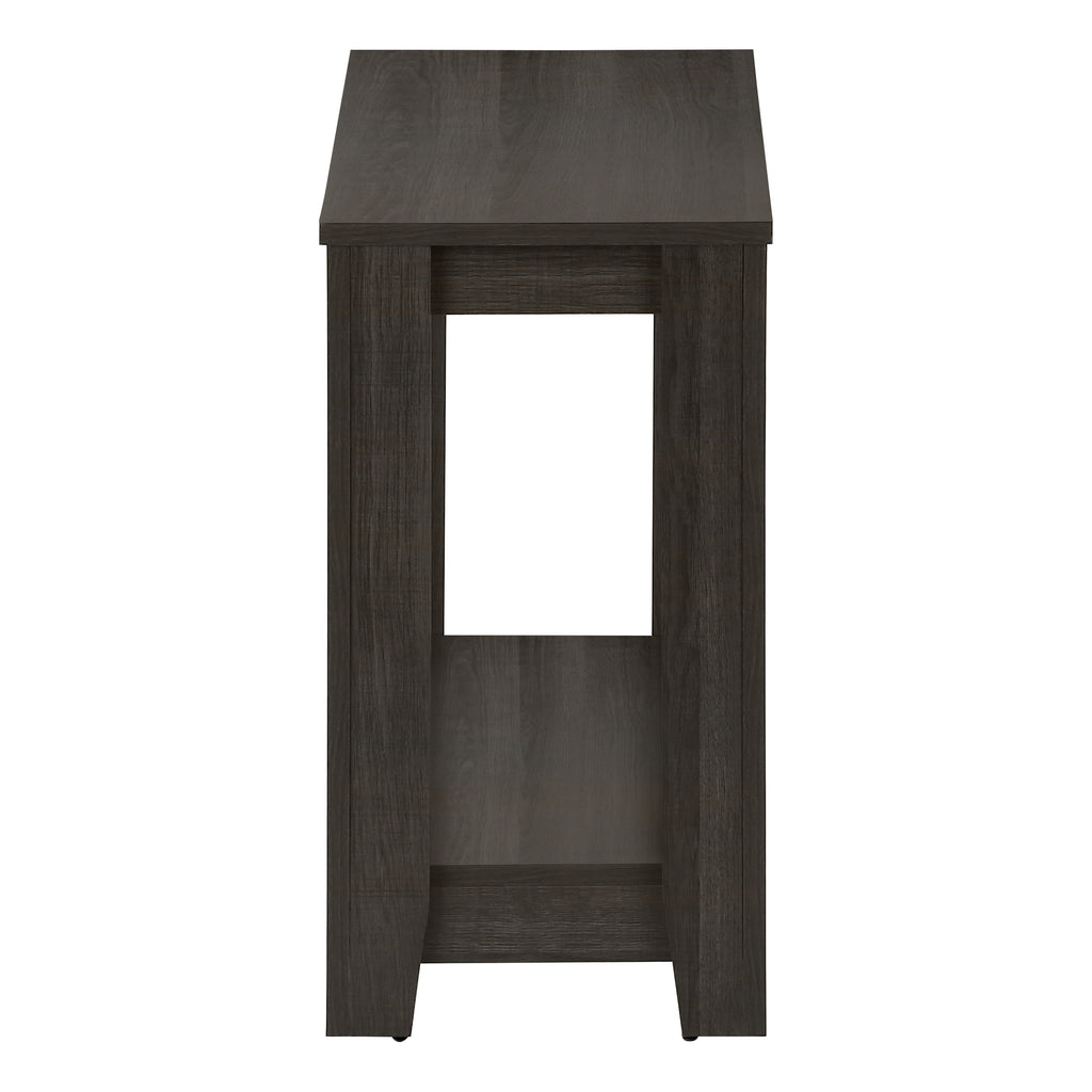 ACCENT TABLE - 22""H / BROWN OAK