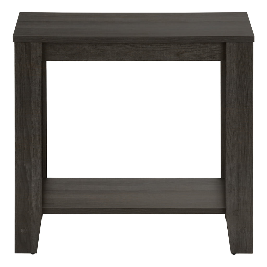 ACCENT TABLE - 22""H / BROWN OAK