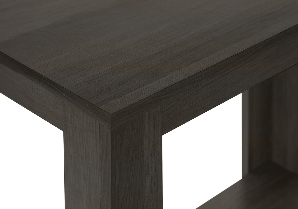 ACCENT TABLE - 22""H / BROWN OAK