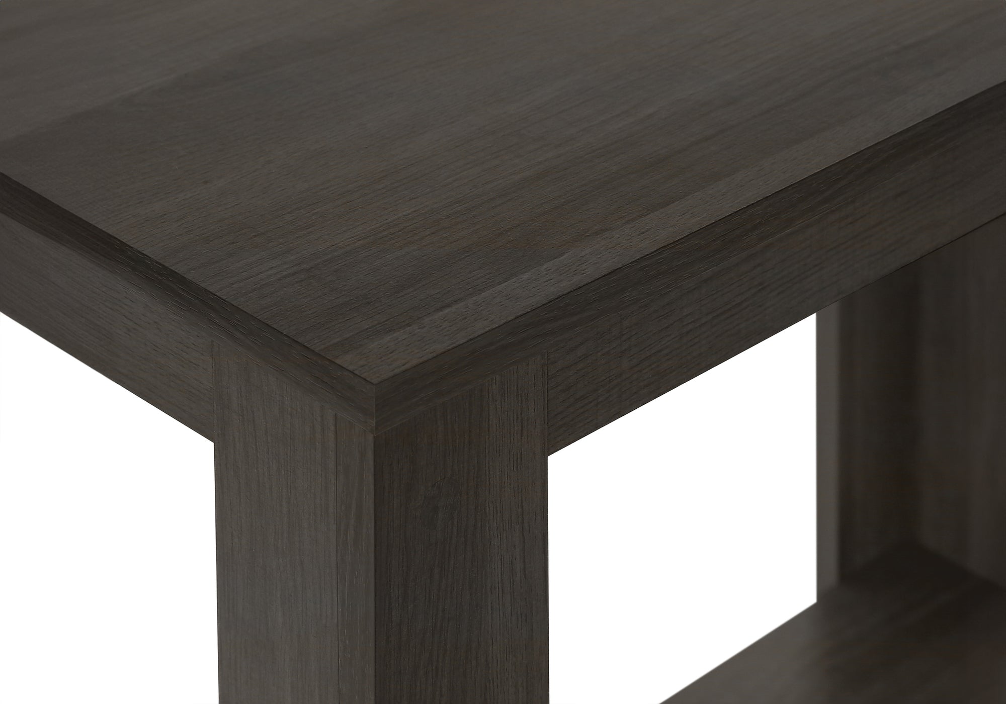 ACCENT TABLE - 22""H / BROWN OAK
