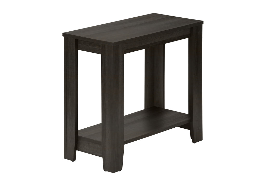 ACCENT TABLE - 22""H / BROWN OAK
