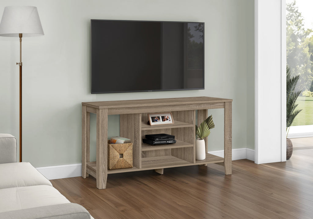 TV STAND - 48""L / DARK TAUPE