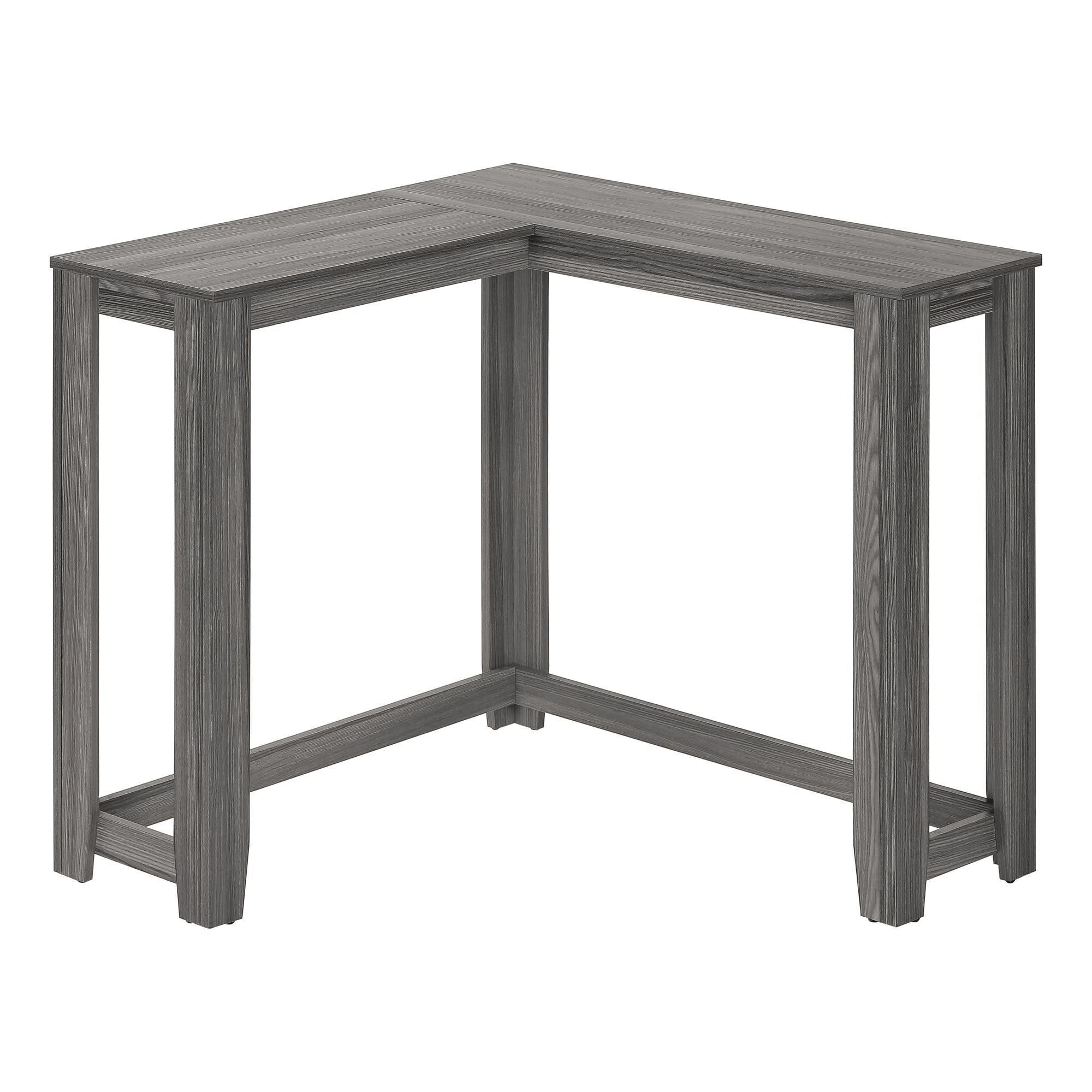 ACCENT TABLE - 36"" / GREY CORNER CONSOLE