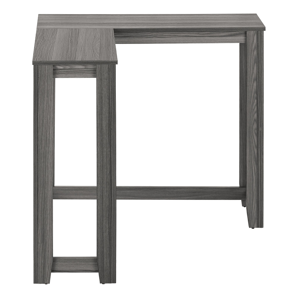 ACCENT TABLE - 36"" / GREY CORNER CONSOLE