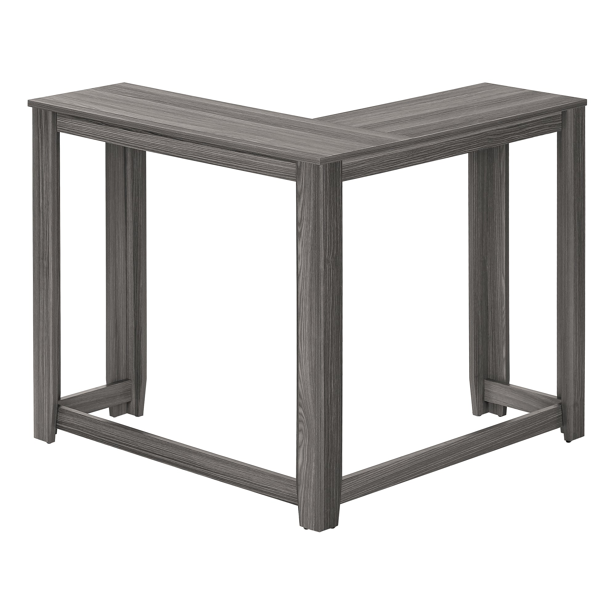 ACCENT TABLE - 36"" / GREY CORNER CONSOLE