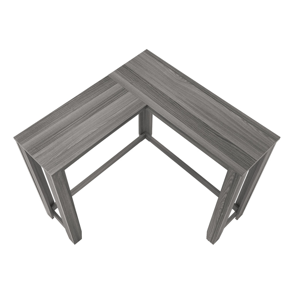ACCENT TABLE - 36"" / GREY CORNER CONSOLE