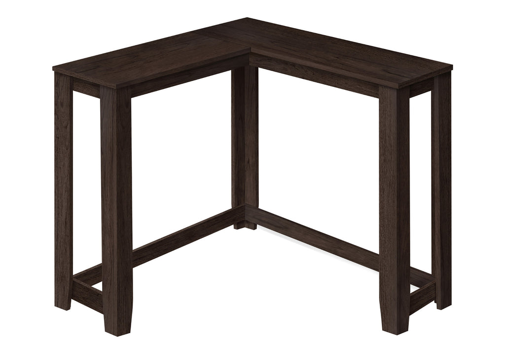 ACCENT TABLE - 36"" / ESPRESSO CORNER CONSOLE