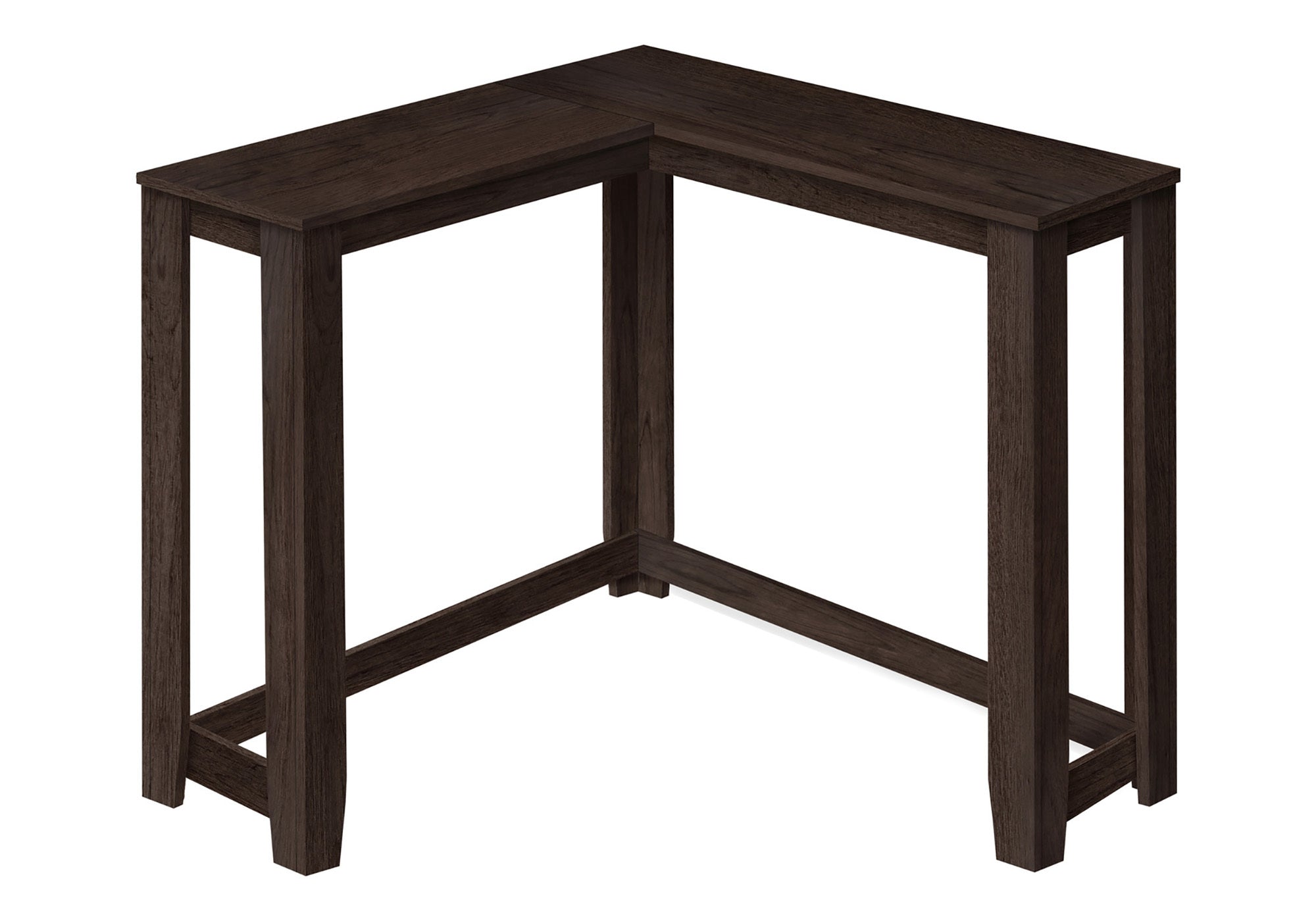 ACCENT TABLE - 36"" / ESPRESSO CORNER CONSOLE