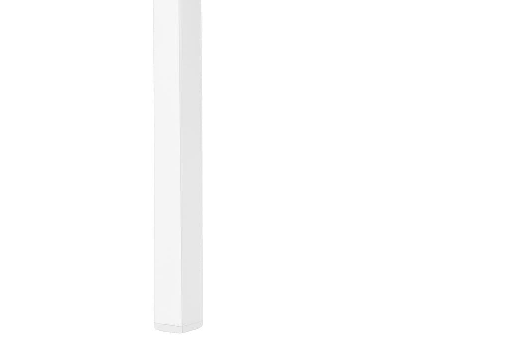 BOOKCASE - 72""H LADDER WHITE / WHITE METAL