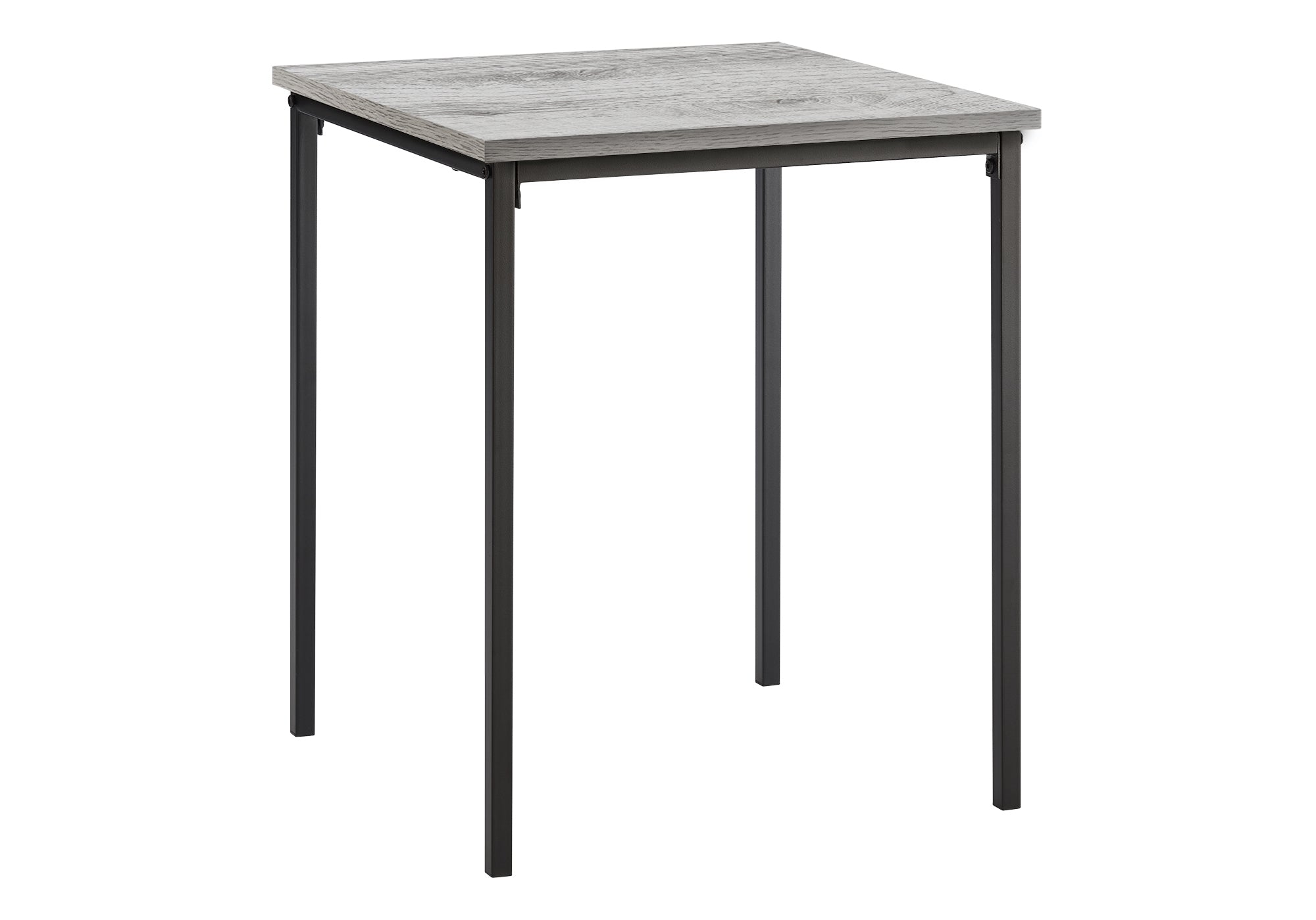 ACCENT TABLE - 22""H / GREY / BLACK METAL