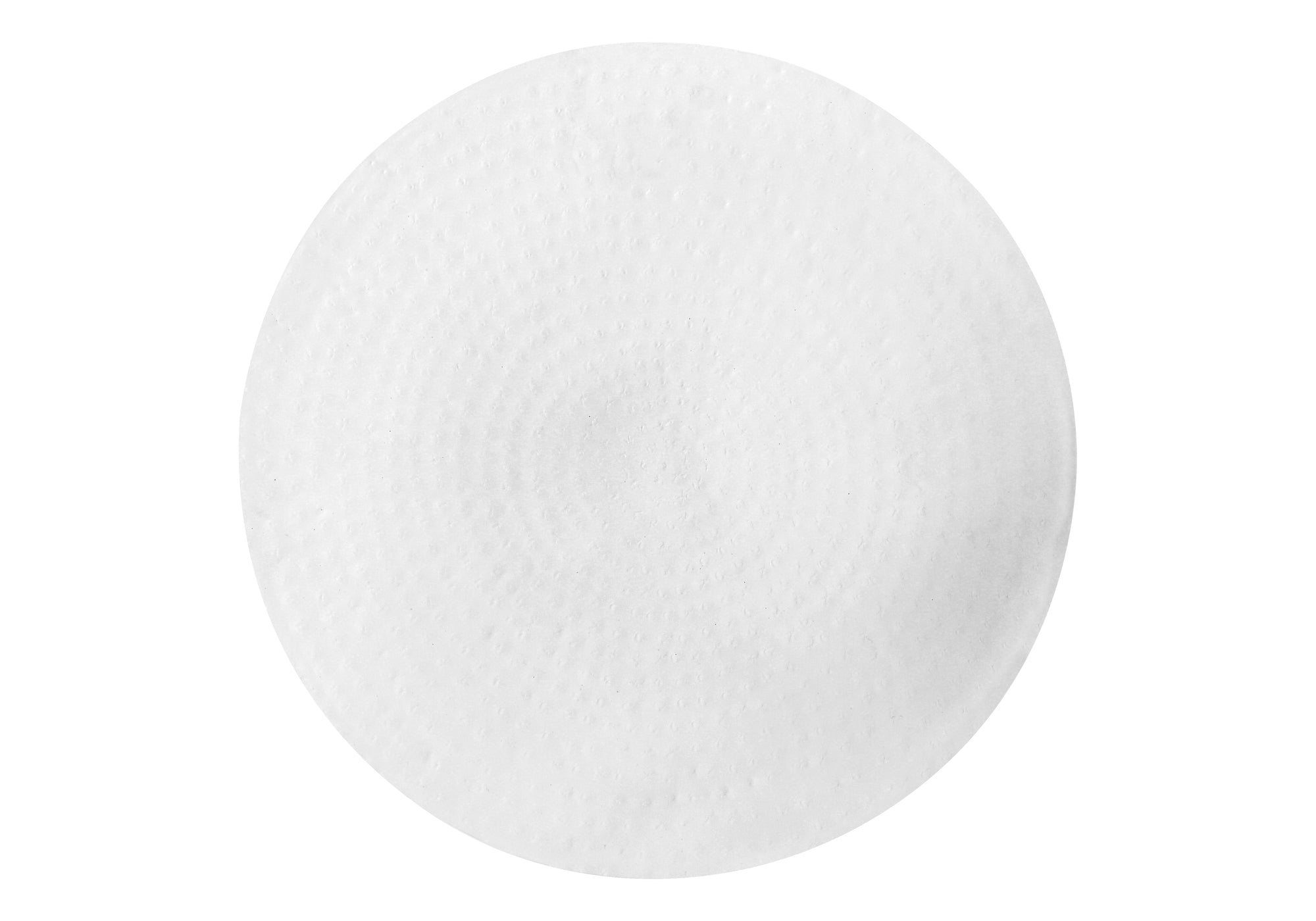 ACCENT TABLE - 22""H / WHITE TEXTURED IRON METAL DRUM END