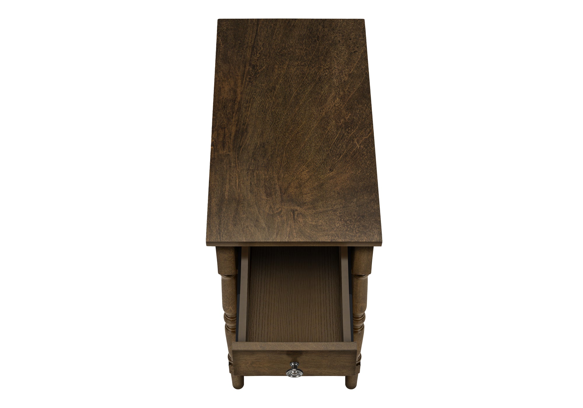 ACCENT TABLE - 24""H / ESPRESSO VENEER END TABLE