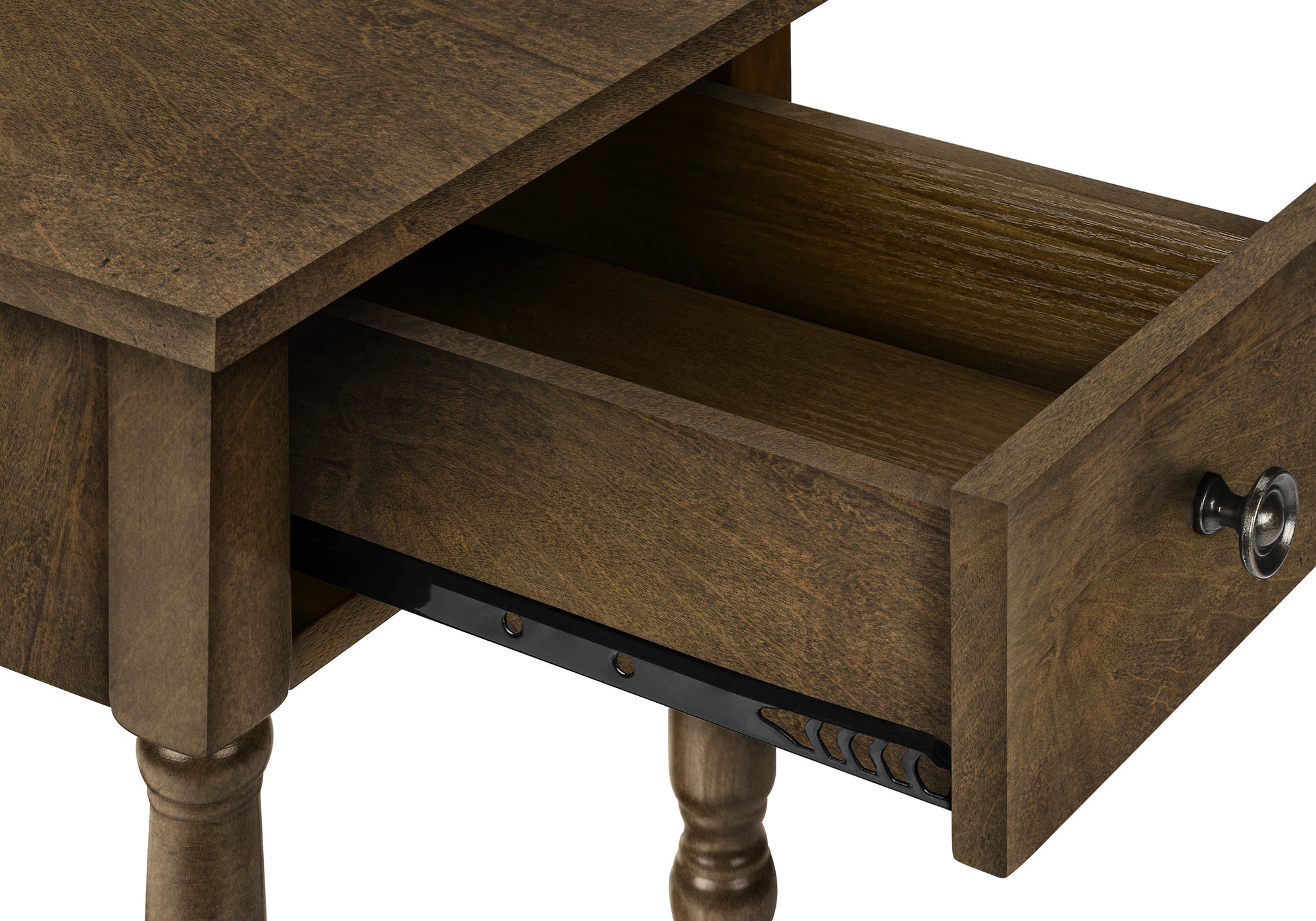 ACCENT TABLE - 24""H / ESPRESSO VENEER END TABLE