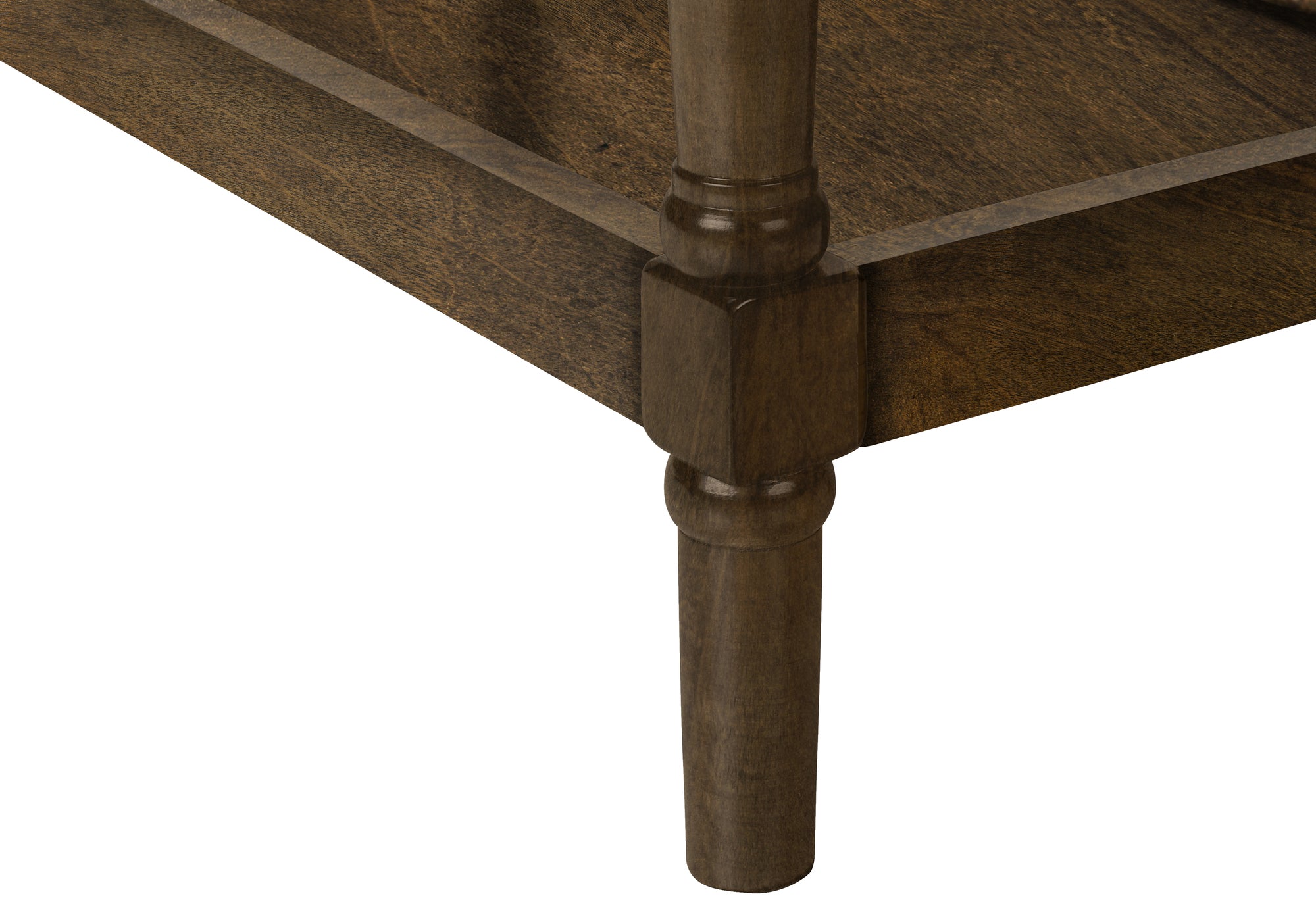 ACCENT TABLE - 24""H / ESPRESSO VENEER END TABLE