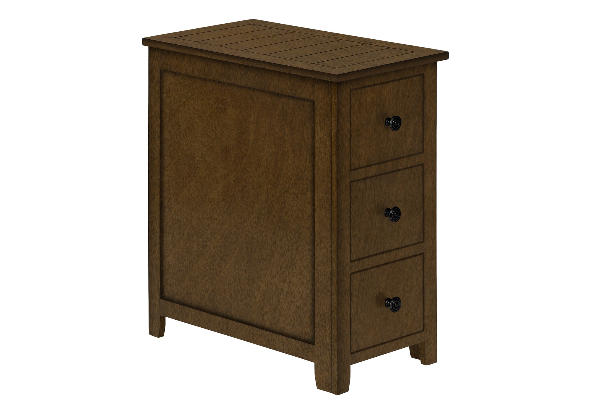 ACCENT TABLE - 24""H / ESPRESSO VENEER END TABLE