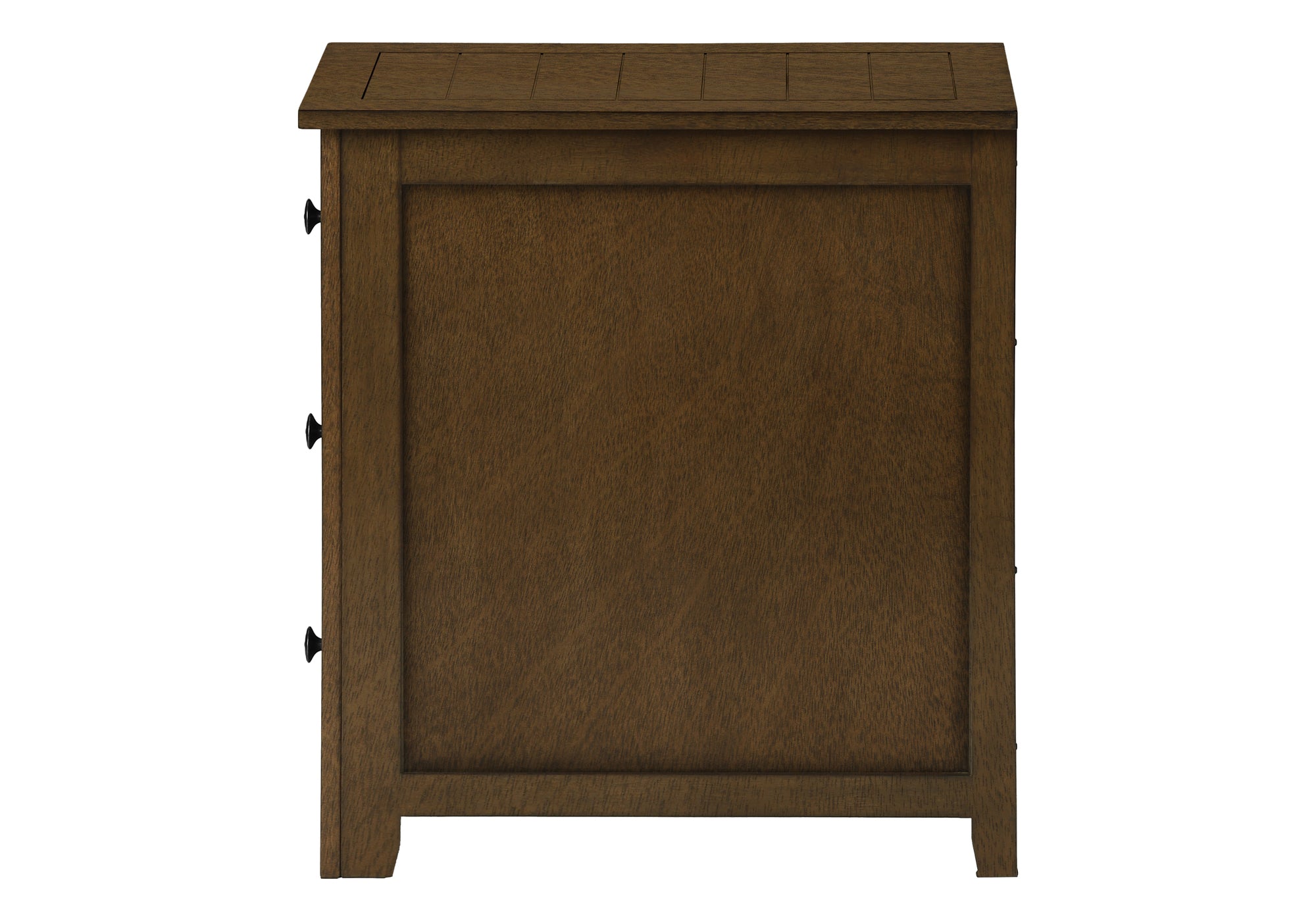 ACCENT TABLE - 24""H / ESPRESSO VENEER END TABLE