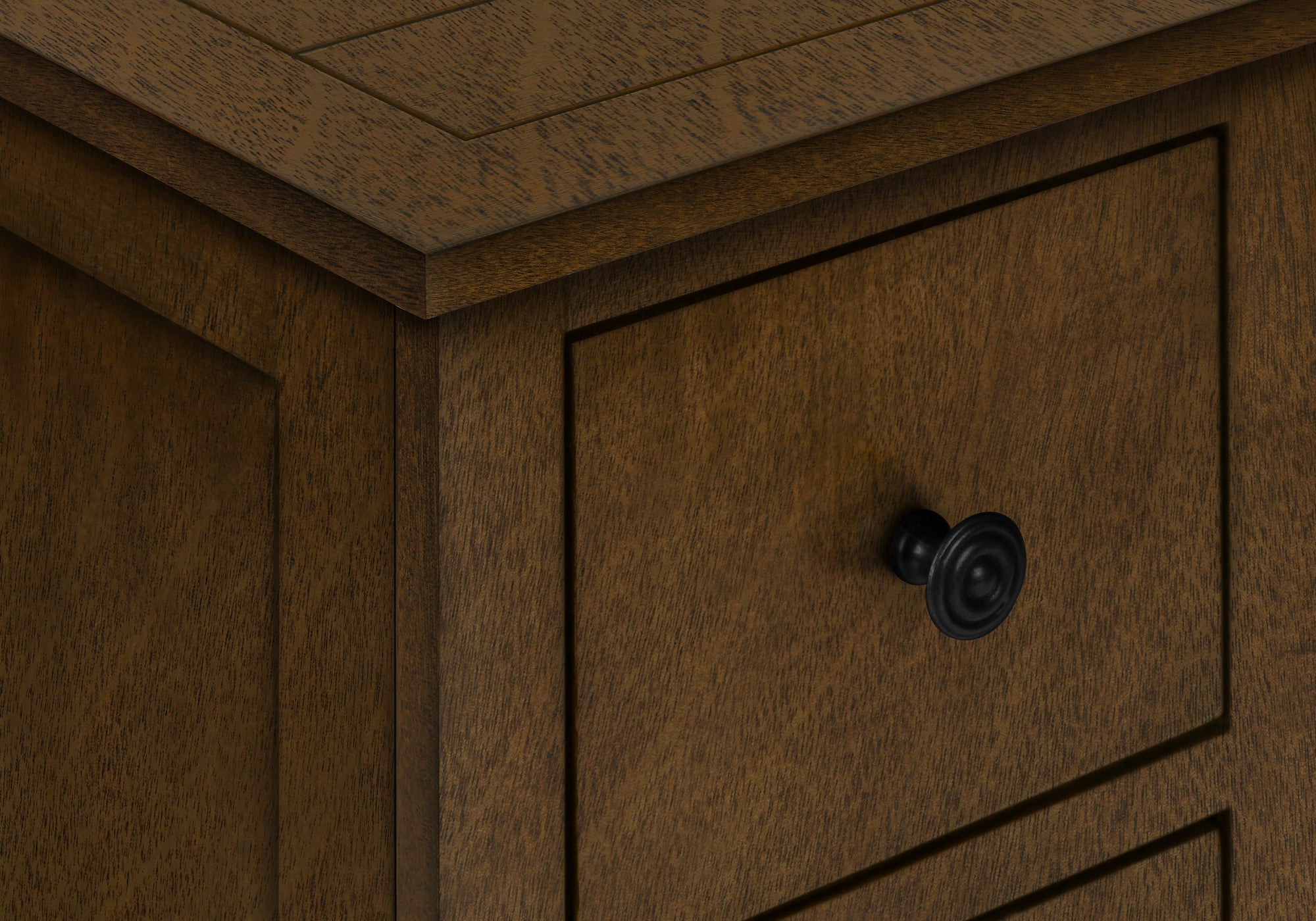 ACCENT TABLE - 24""H / ESPRESSO VENEER END TABLE