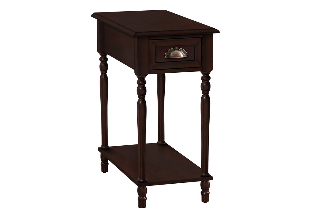 ACCENT TABLE - 24""H / CHERRY VENEER END TABLE
