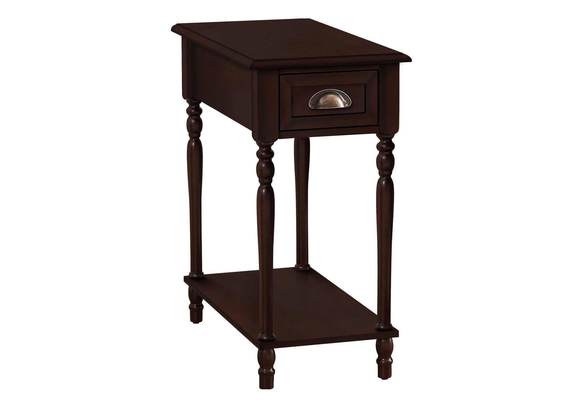 ACCENT TABLE - 24""H / CHERRY VENEER END TABLE