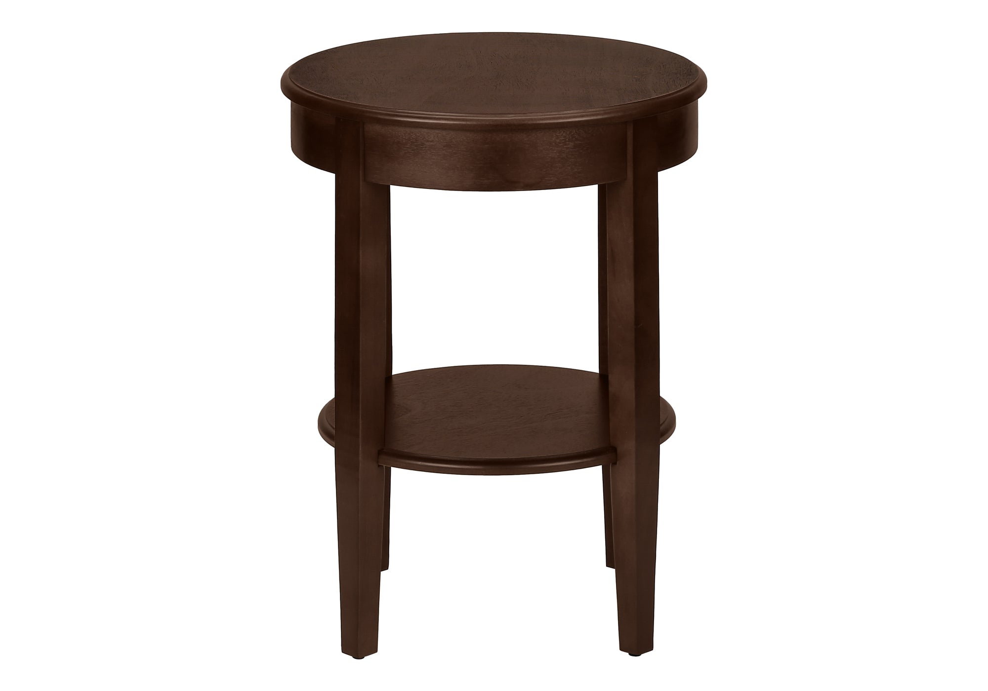 ACCENT TABLE - 23""H / ESPRESSO VENEER END TABLE