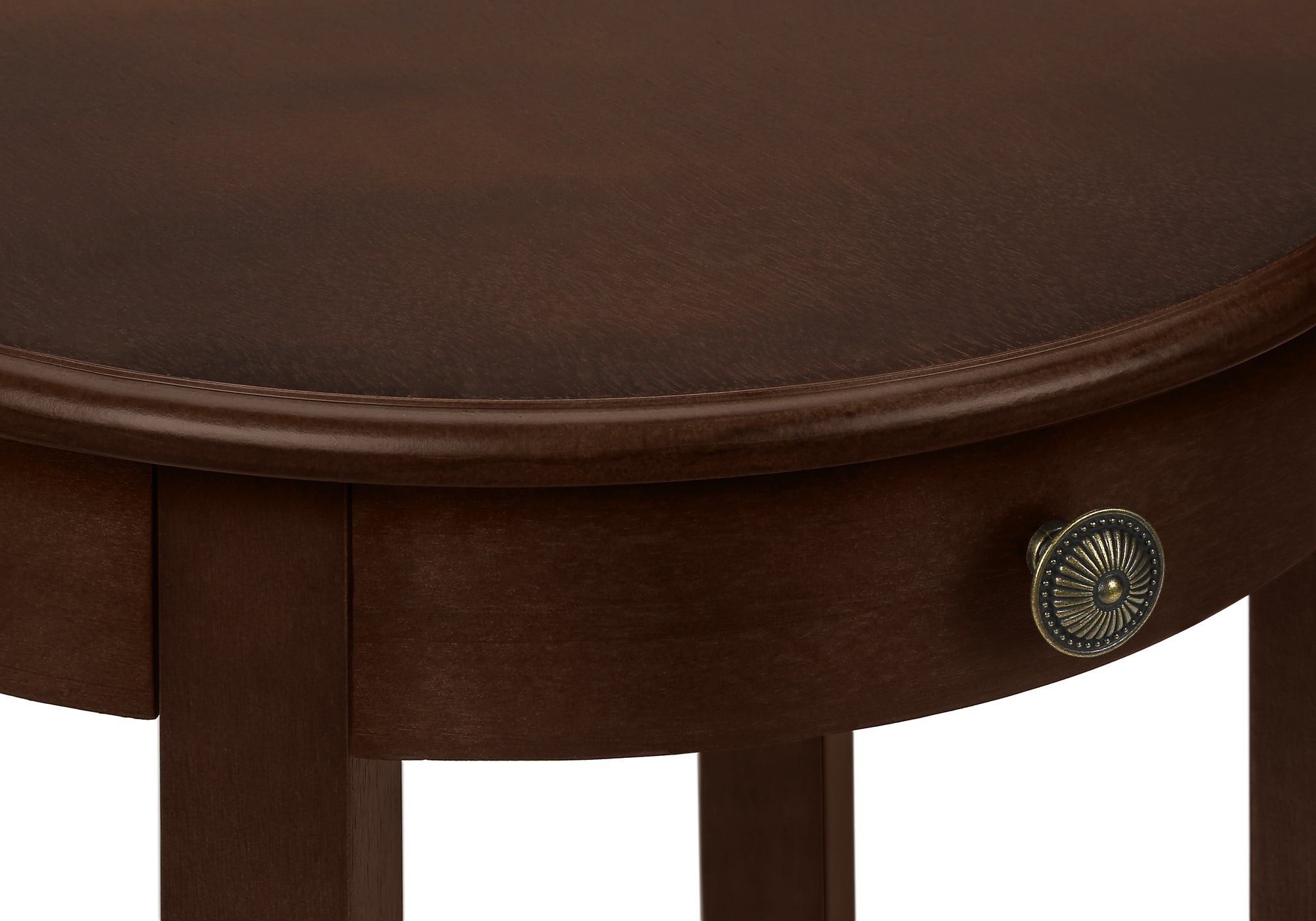 ACCENT TABLE - 23""H / ESPRESSO VENEER END TABLE