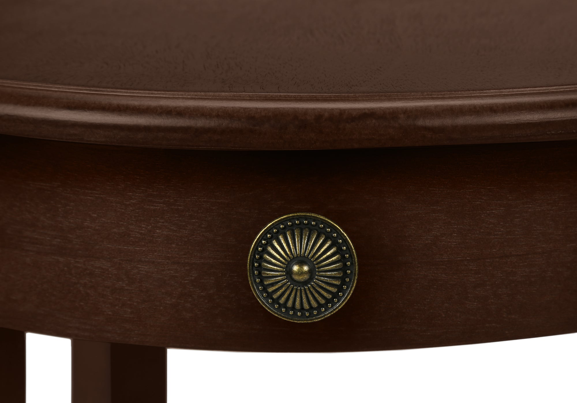 ACCENT TABLE - 23""H / ESPRESSO VENEER END TABLE