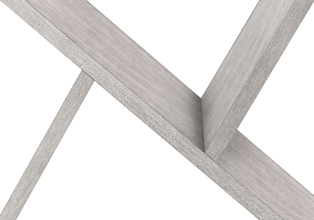 ACCENT TABLE - 24""H / WASHED GREY VENEER END TABLE