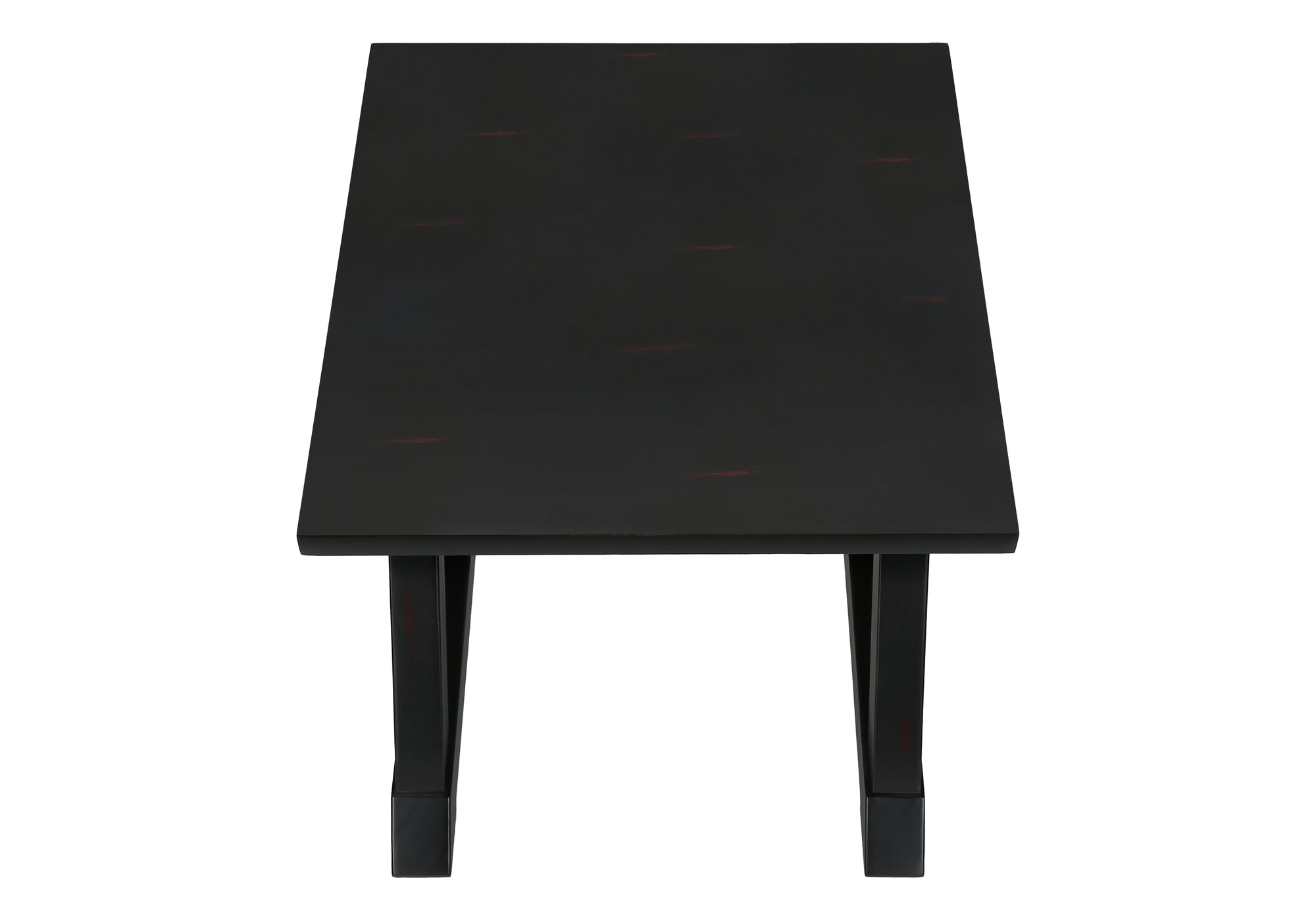 ACCENT TABLE - 24""H / BLACK VENEER END TABLE