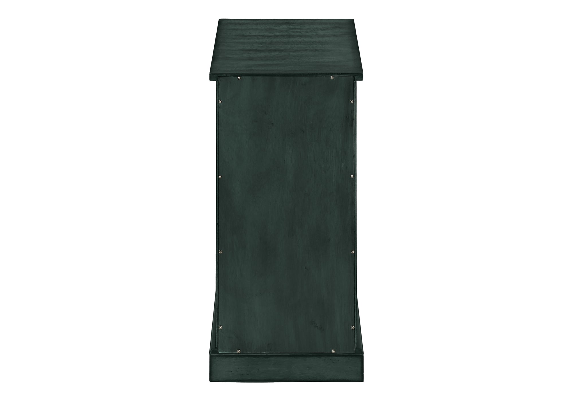 ACCENT TABLE - 24""H / ANTIQUE BLUE VENEER END TABLE