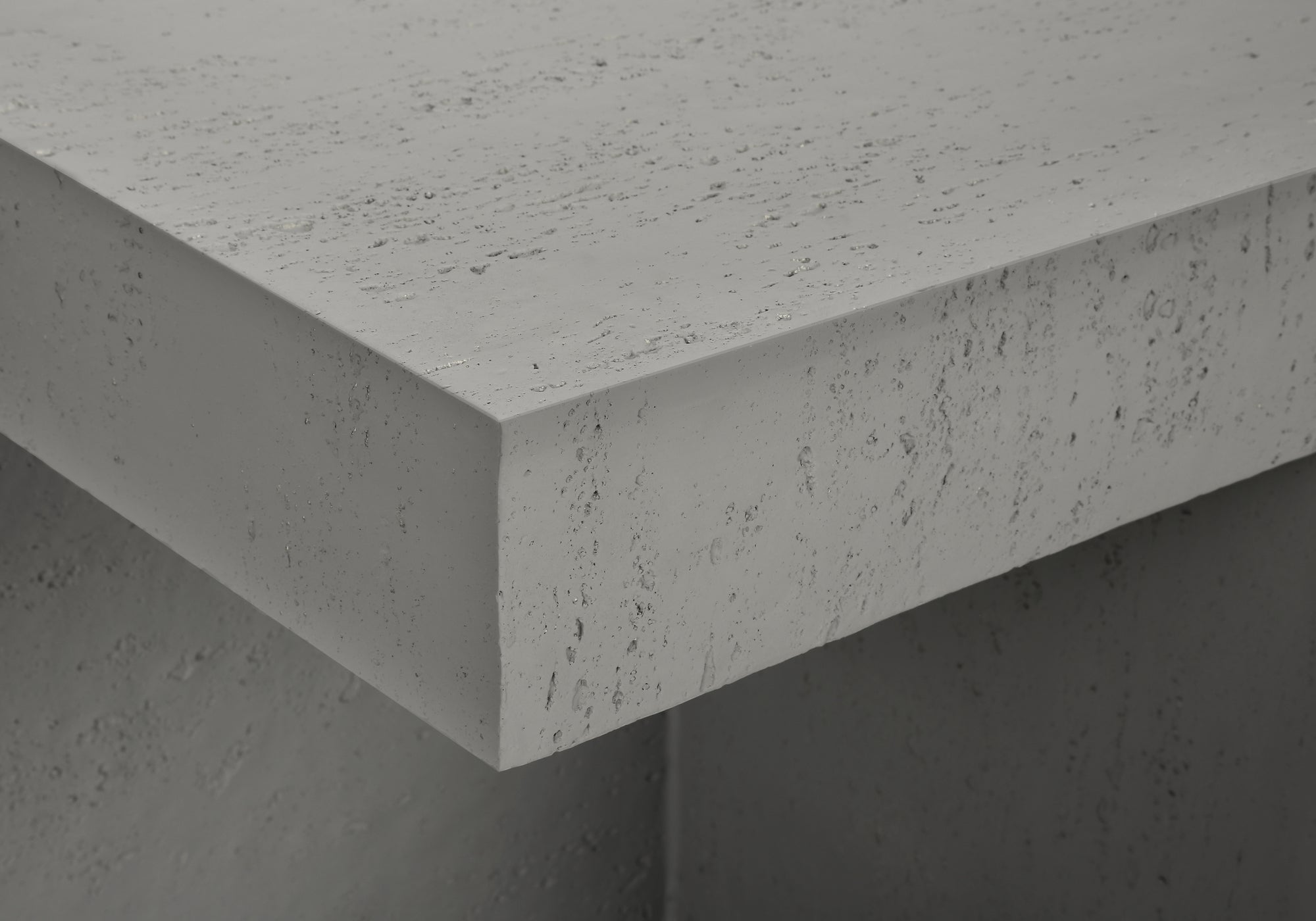 ACCENT TABLE - 25""H / GREY INDOOR OR OUTDOOR