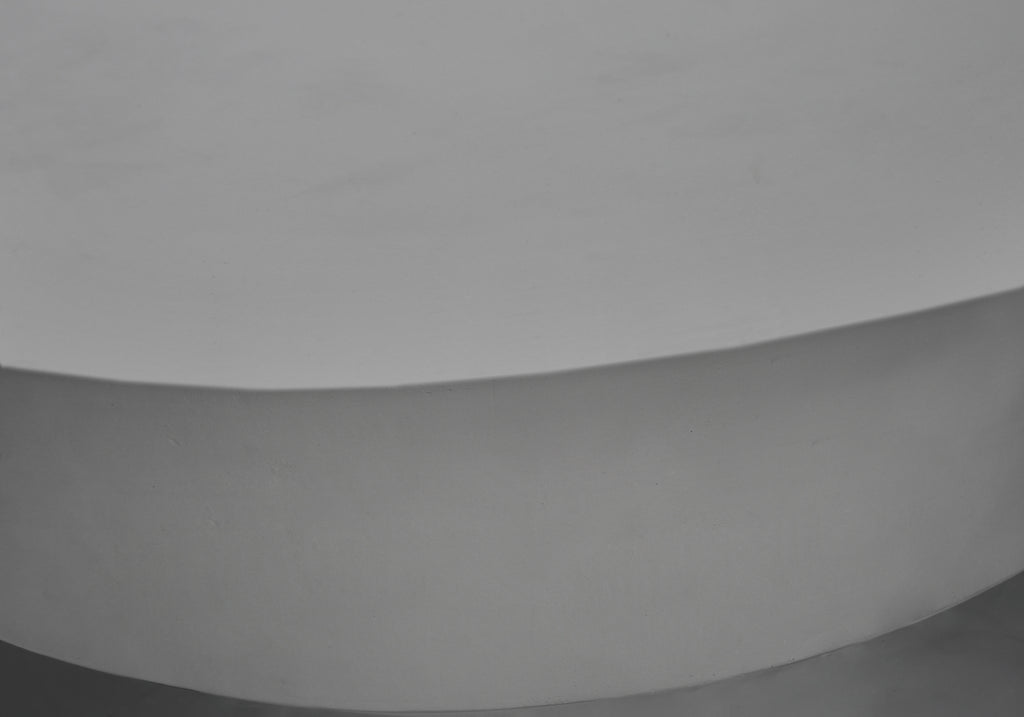 ACCENT TABLE - 25""H / GREY INDOOR OR OUTDOOR