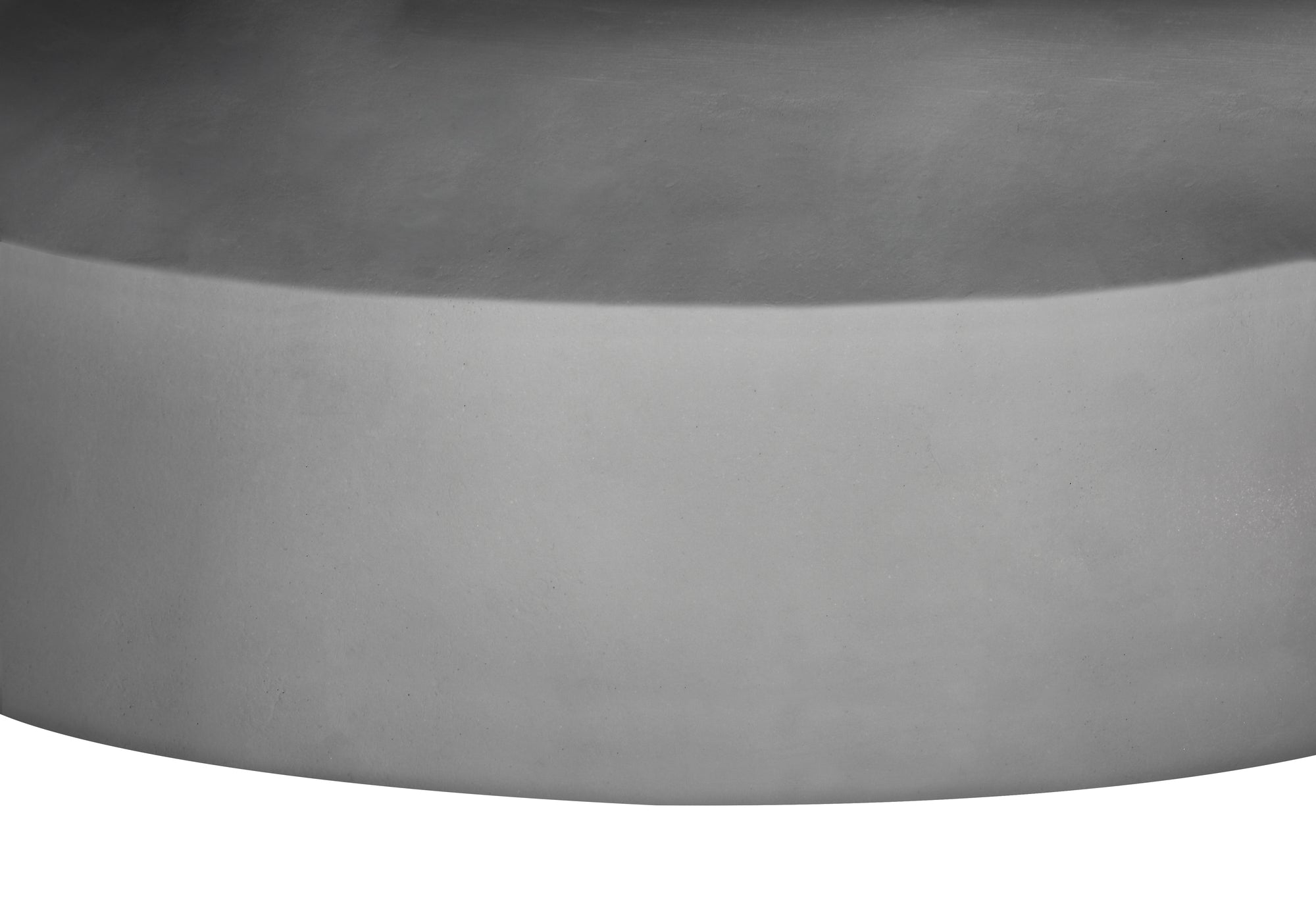 ACCENT TABLE - 25""H / GREY INDOOR OR OUTDOOR