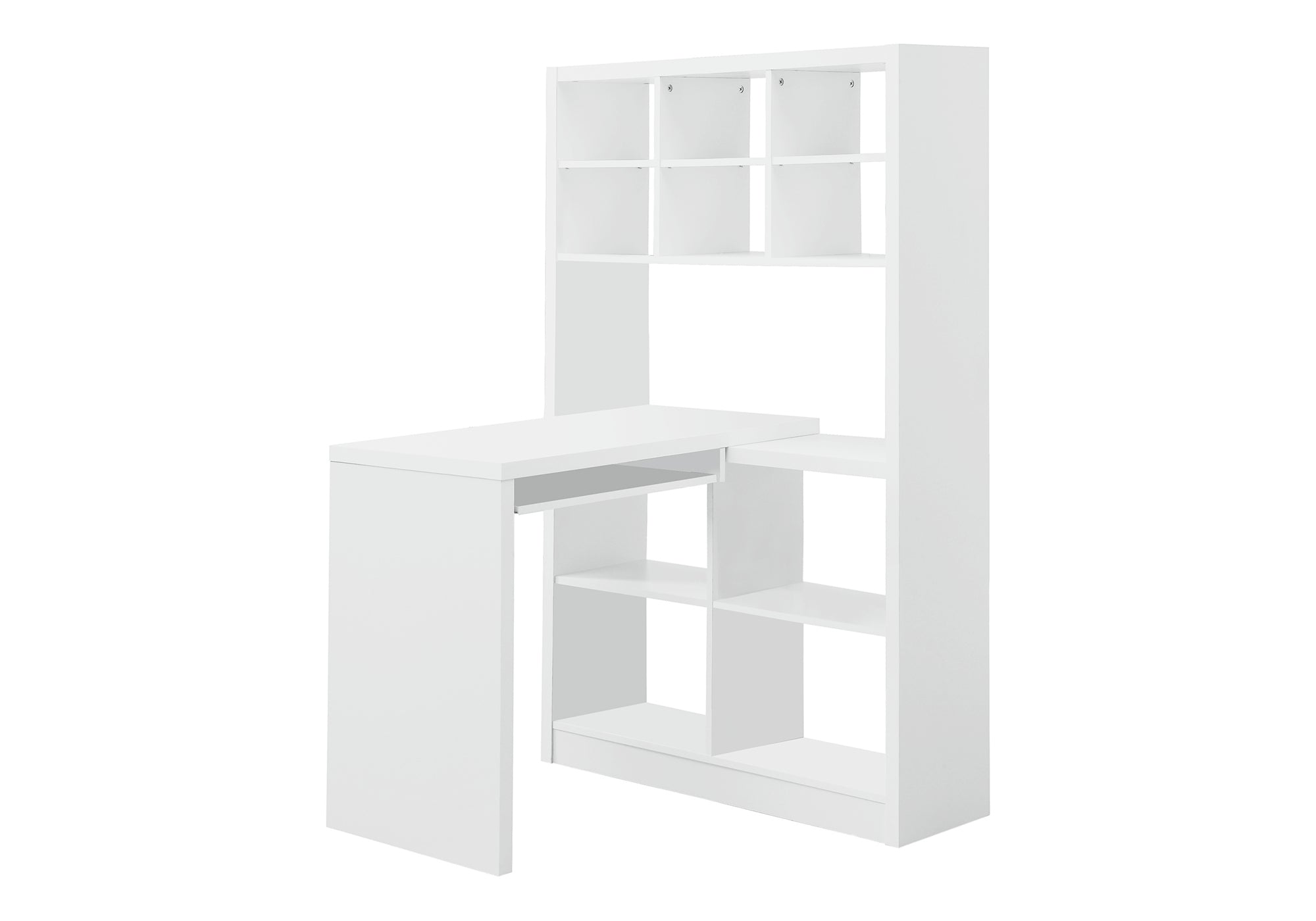 COMPUTER DESK - WHITE LEFT OR RIGHT FACING CORNER