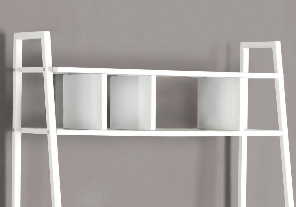 COMPUTER DESK - 32""L / WHITE TOP / WHITE METAL