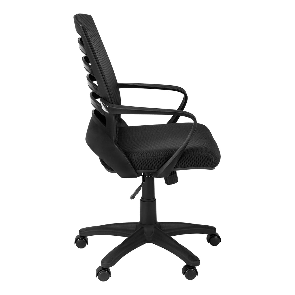 OFFICE CHAIR - BLACK / BLACK MESH / MULTI POSITION